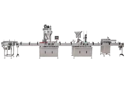 Automatic screw Machine for filling and capping cans