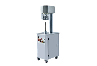 Sealing machine for plastic cups and bottles
