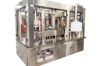 Certified automatic machine for filling and capping aluminum cans
