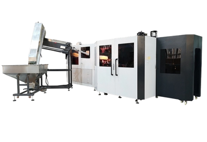 Automatic line for filling and capping PET and aluminum cans