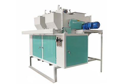 Packing Machine with Double Hopper and Belt Feeder Packing Machine with Double Hopper and Belt Feeder