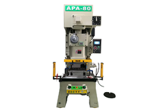 Machine for punching and stamping parts