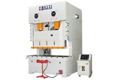 Stamping press with double crank frame Stamping press with double crank frame