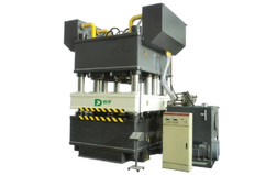 Eight column hydraulic servo press