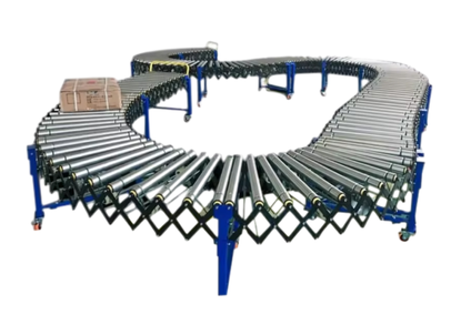 Highly efficient motorized goods sorting system