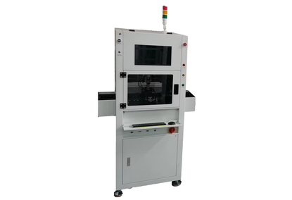A screw machine with three axes and a track system