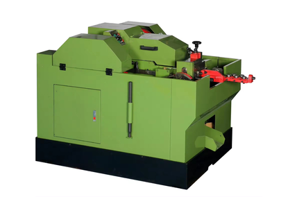 High-speed machine for the production of fasteners