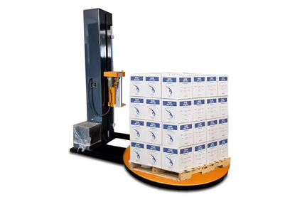 Pallet Wrapping Machine with Stretch Film