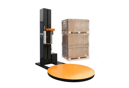 Pallet Wrapping Machine with Stretch Film