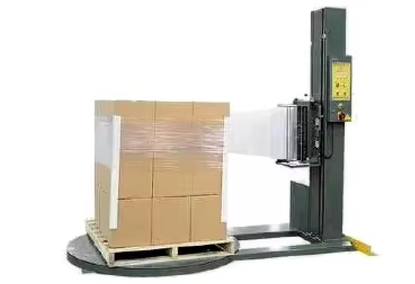 Pallet Wrapping Machine with stretch film with tension 250%