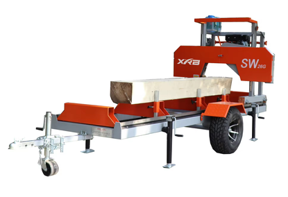 Portable Band Sawmill with Petrol/Diesel/Electric Motor