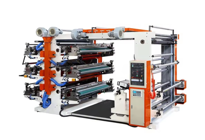 Printing machine for paper, film and nonwovens