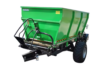 Fertilizer spreader with hydraulic drive Fertilizer spreader with hydraulic drive