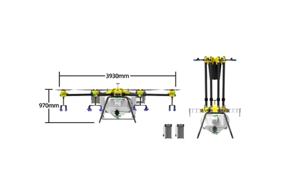 UAV with accessories, 8-axis drone, sprayers for agriculture, 72 l UAV with accessories, 8-axis drone, sprayers for agriculture, 72 l