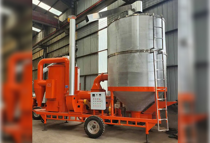 5-ton mobile silos for grain storage and drying