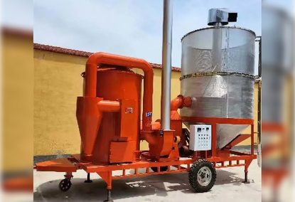 5-ton mobile silos for grain storage and drying