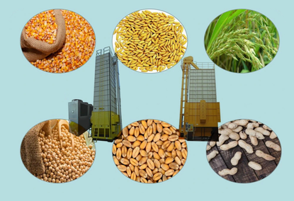 Drying equipment with heat pump for soybeans, wheat, corn, rice, seeds and other cereals