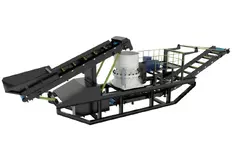 Modular installation of the SKH cone crusher