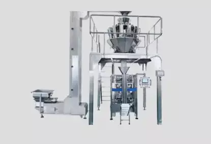 Production line for (sinking) fish feed