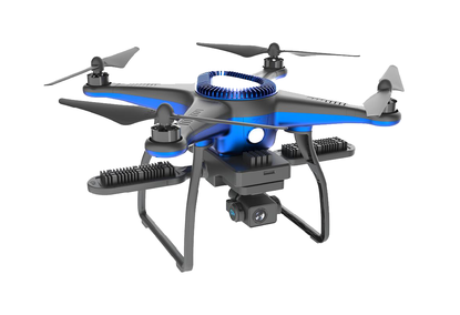 Integrated tethered drones with lighting and video monitoring Integrated tethered drones with lighting and video monitoring