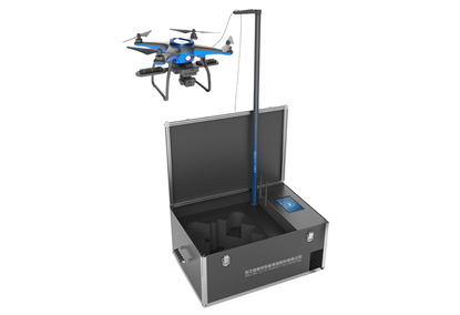 Integrated tethered drones with lighting and video monitoring Integrated tethered drones with lighting and video monitoring