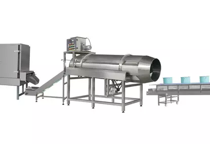 Snack extruder with filler Snack extruder with filler