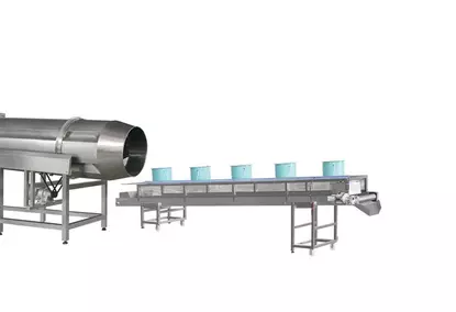 Snack extruder with filler Snack extruder with filler