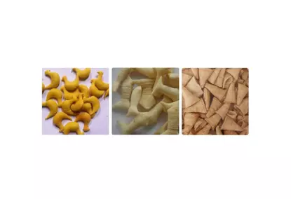Fried Cone-shaped Corn Chips Production Line Fried Cone-shaped Corn Chips Production Line