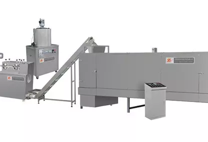 A line for the production of filled snacks and cereals A line for the production of filled snacks and cereals