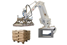 An economical pallet-laying robot