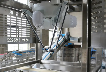 Industrial delta robot for assembly lines Industrial delta robot for assembly lines