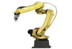 Robot arm for metal cutting and welding