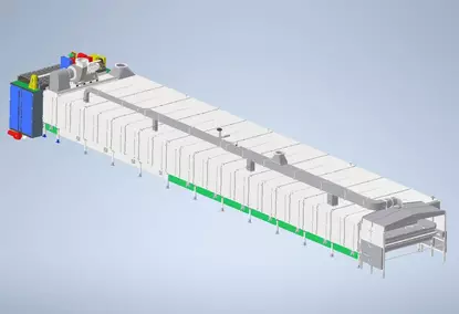 Thermoelastic Elastomer SEBS/SBS/NBR Belt Drying Machine