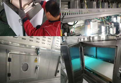 Bean Processing Unit with KLD Microwave Dryer