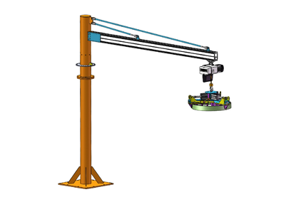 Electric crane for lifting 100kg Escott cargo Electric crane for lifting 100kg Escott cargo