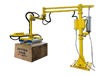 Manual pneumatic robotic Manipulator for pick-and-place blocks and bricks