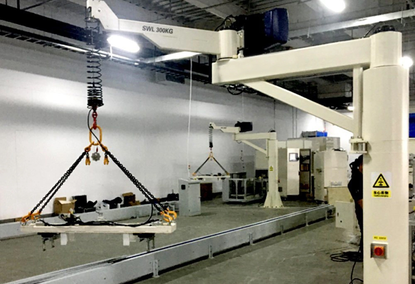 Manipulator on a rotary rod, power 50kg Escott