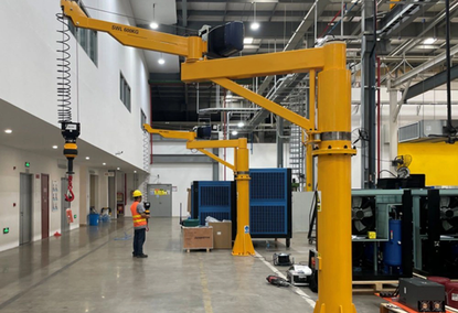 Manipulator on a rotary rod, power 50kg Escott