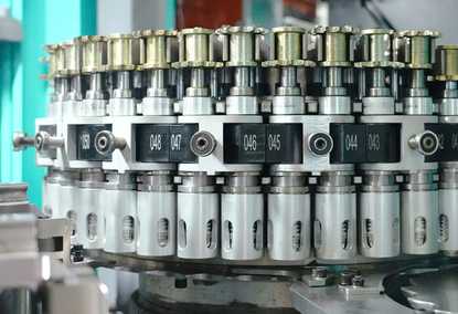 Pneumatic Filling, Sealing Machine, Casting Line DMK-RBL6-24-30-6