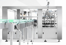 Packaging line for filling and sealing aluminum cans YLG45