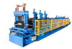 High-quality roll forming machine with shaped profile
