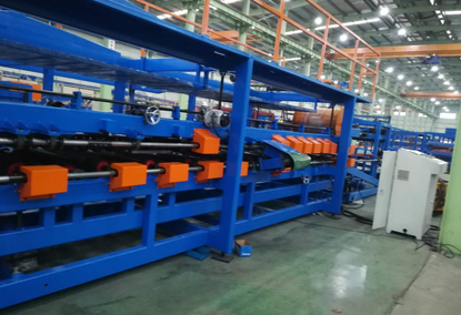 Optimal sandwich panel production line Optimal sandwich panel production line