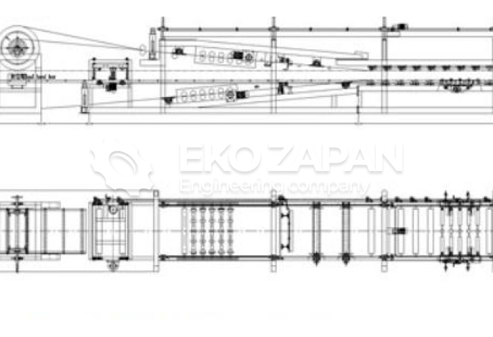Optimal sandwich panel production line Optimal sandwich panel production line