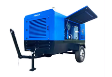 Diesel compressor with a capacity of 10 cubic meters/min