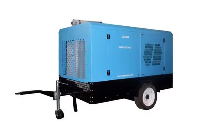Compressor with 110 kW diesel engine for the mining industry