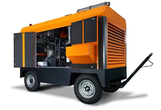 Mobile air compressor for drilling operations