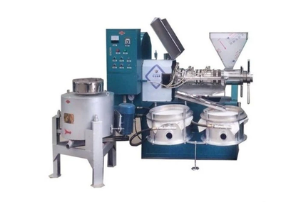 Olive oil extraction and cold pressing machine.