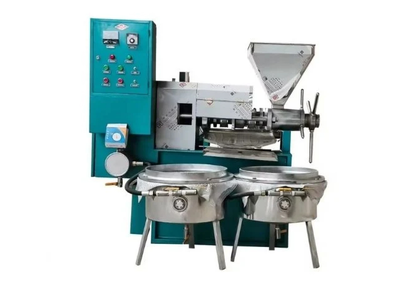 Olive oil extraction and cold pressing machine.