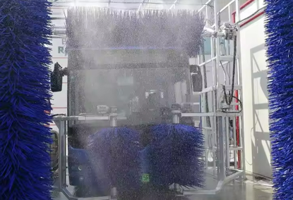 Automated portal washing