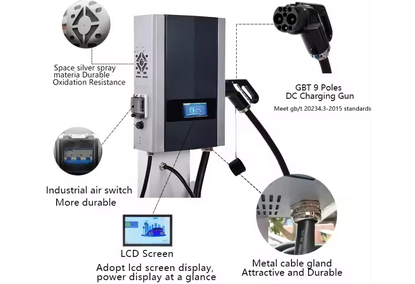 Charging station for electric vehicles, 7kW, 20A. Ev Walbox